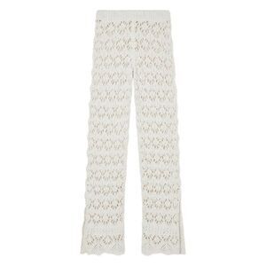 Alanui White Trousers - Flared Trousers Women